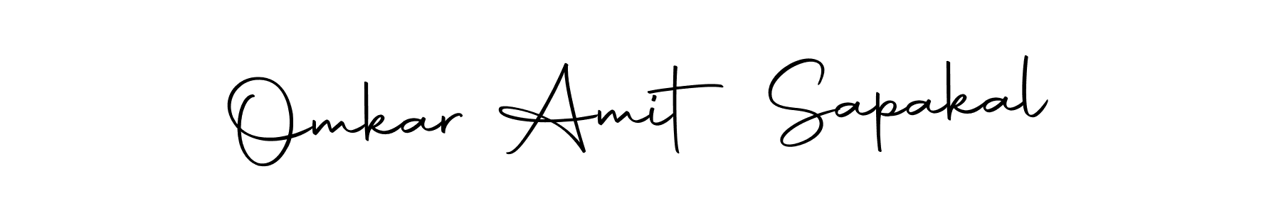 Here are the top 10 professional signature styles for the name Omkar Amit Sapakal. These are the best autograph styles you can use for your name. Omkar Amit Sapakal signature style 10 images and pictures png