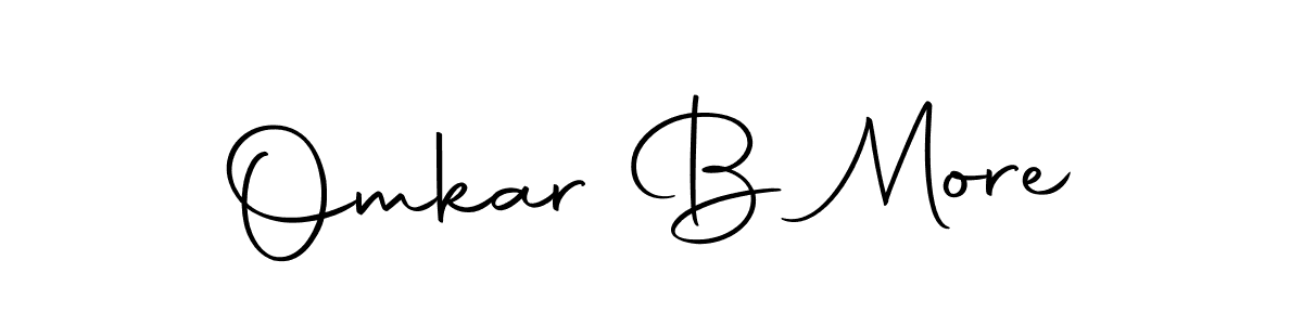 Here are the top 10 professional signature styles for the name Omkar B More. These are the best autograph styles you can use for your name. Omkar B More signature style 10 images and pictures png
