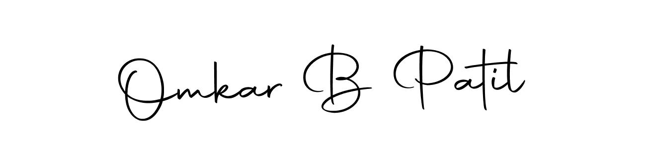 The best way (Autography-DOLnW) to make a short signature is to pick only two or three words in your name. The name Omkar B Patil include a total of six letters. For converting this name. Omkar B Patil signature style 10 images and pictures png