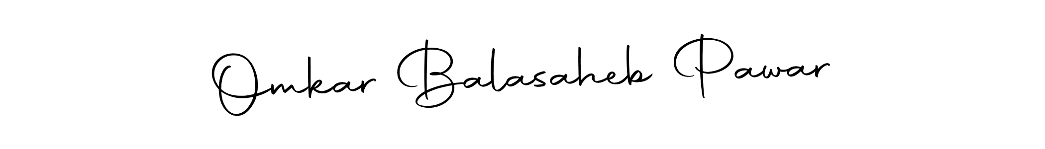 Design your own signature with our free online signature maker. With this signature software, you can create a handwritten (Autography-DOLnW) signature for name Omkar Balasaheb Pawar. Omkar Balasaheb Pawar signature style 10 images and pictures png