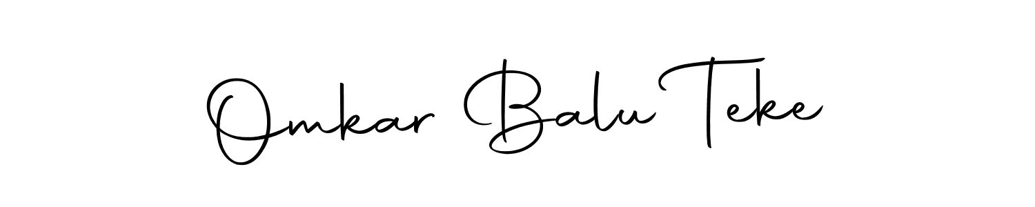 You can use this online signature creator to create a handwritten signature for the name Omkar Balu Teke. This is the best online autograph maker. Omkar Balu Teke signature style 10 images and pictures png