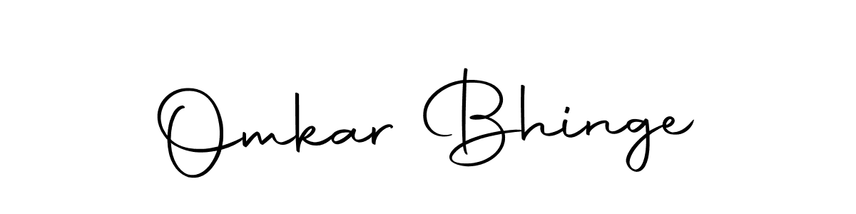 if you are searching for the best signature style for your name Omkar Bhinge. so please give up your signature search. here we have designed multiple signature styles  using Autography-DOLnW. Omkar Bhinge signature style 10 images and pictures png