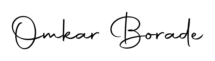 The Autography-DOLnW lettering style adds unique flourish to name Omkar Borade. Stand out with a custom digital autograph made in seconds. Omkar Borade signature style 10 images and pictures png