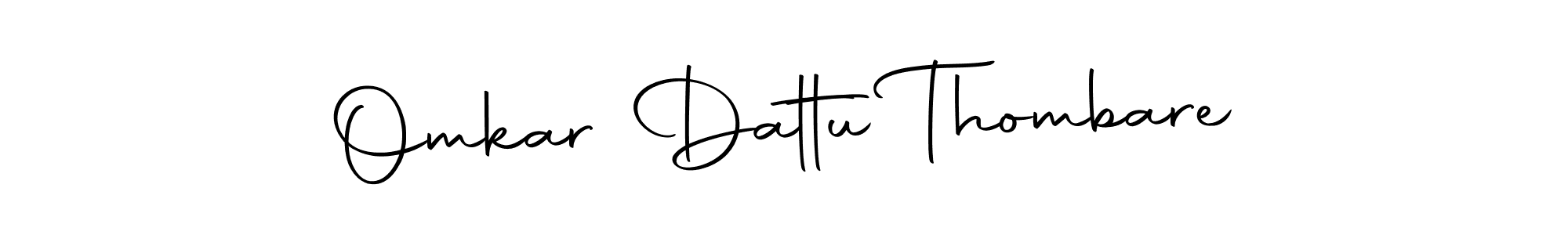 Omkar Dattu Thombare stylish signature style. Best Handwritten Sign (Autography-DOLnW) for my name. Handwritten Signature Collection Ideas for my name Omkar Dattu Thombare. Omkar Dattu Thombare signature style 10 images and pictures png