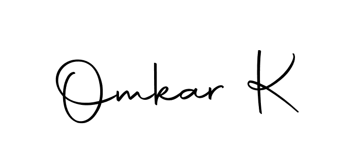 Here are the top 10 professional signature styles for the name Omkar K. These are the best autograph styles you can use for your name. Omkar K signature style 10 images and pictures png