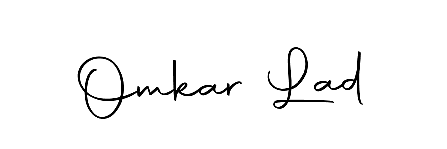This is the best signature style for the Omkar Lad name. Also you like these signature font (Autography-DOLnW). Mix name signature. Omkar Lad signature style 10 images and pictures png