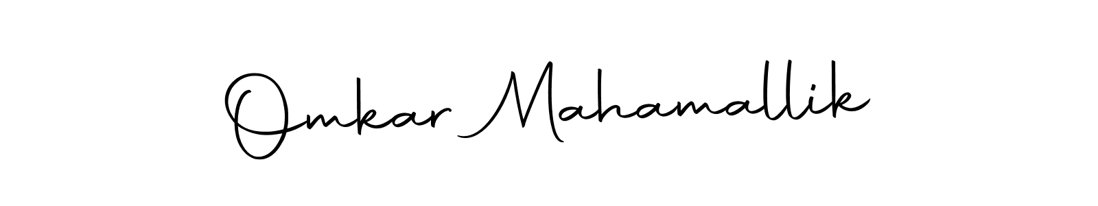 Design your own signature with our free online signature maker. With this signature software, you can create a handwritten (Autography-DOLnW) signature for name Omkar Mahamallik. Omkar Mahamallik signature style 10 images and pictures png
