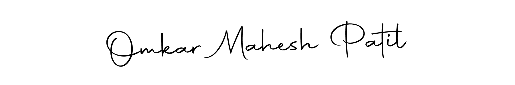 You should practise on your own different ways (Autography-DOLnW) to write your name (Omkar Mahesh Patil) in signature. don't let someone else do it for you. Omkar Mahesh Patil signature style 10 images and pictures png