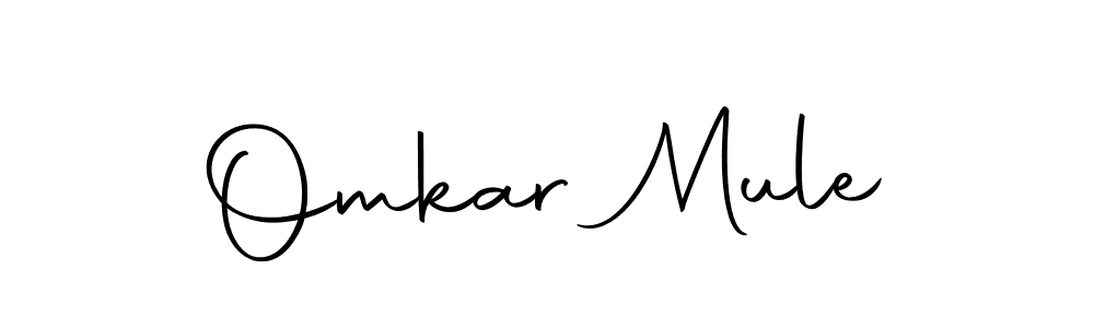 Omkar Mule stylish signature style. Best Handwritten Sign (Autography-DOLnW) for my name. Handwritten Signature Collection Ideas for my name Omkar Mule. Omkar Mule signature style 10 images and pictures png