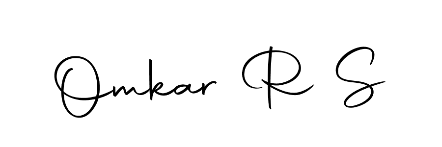 Omkar R S stylish signature style. Best Handwritten Sign (Autography-DOLnW) for my name. Handwritten Signature Collection Ideas for my name Omkar R S. Omkar R S signature style 10 images and pictures png