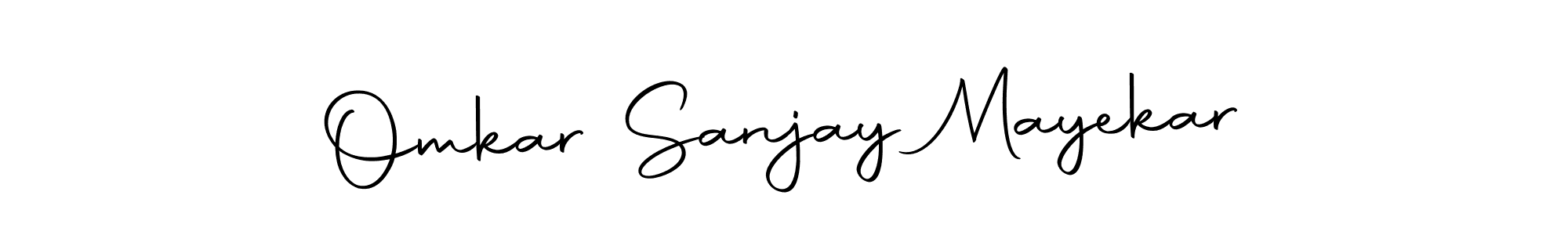 Also we have Omkar Sanjay Mayekar name is the best signature style. Create professional handwritten signature collection using Autography-DOLnW autograph style. Omkar Sanjay Mayekar signature style 10 images and pictures png