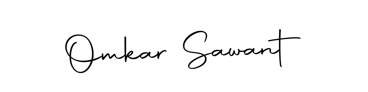 Omkar Sawant stylish signature style. Best Handwritten Sign (Autography-DOLnW) for my name. Handwritten Signature Collection Ideas for my name Omkar Sawant. Omkar Sawant signature style 10 images and pictures png