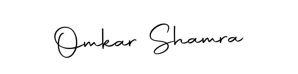 You can use this online signature creator to create a handwritten signature for the name Omkar Shamra. This is the best online autograph maker. Omkar Shamra signature style 10 images and pictures png