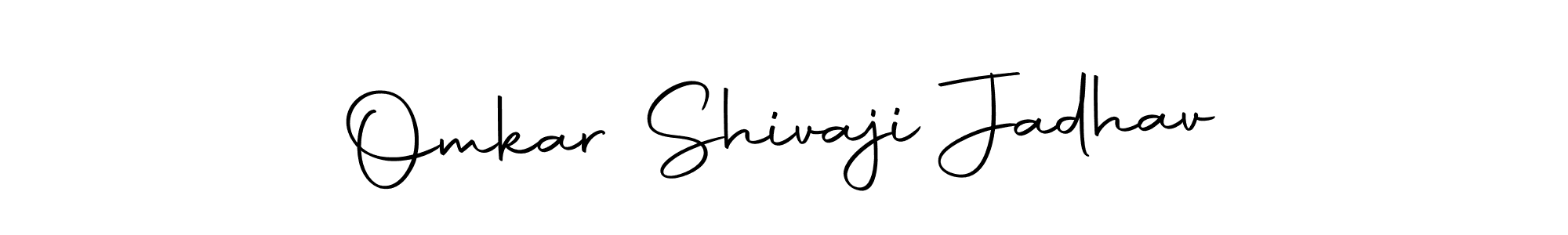 This is the best signature style for the Omkar Shivaji Jadhav name. Also you like these signature font (Autography-DOLnW). Mix name signature. Omkar Shivaji Jadhav signature style 10 images and pictures png