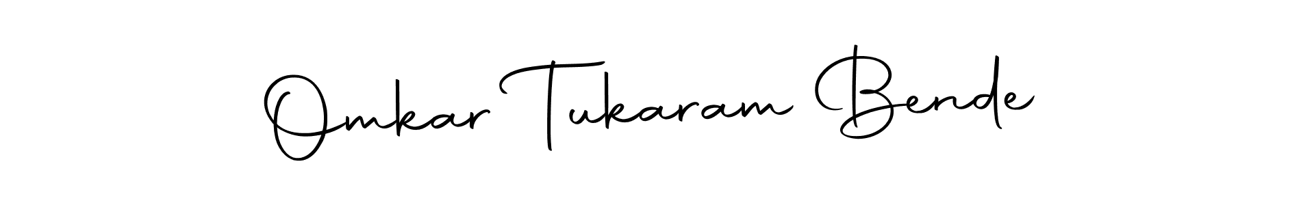 Once you've used our free online signature maker to create your best signature Autography-DOLnW style, it's time to enjoy all of the benefits that Omkar Tukaram Bende name signing documents. Omkar Tukaram Bende signature style 10 images and pictures png
