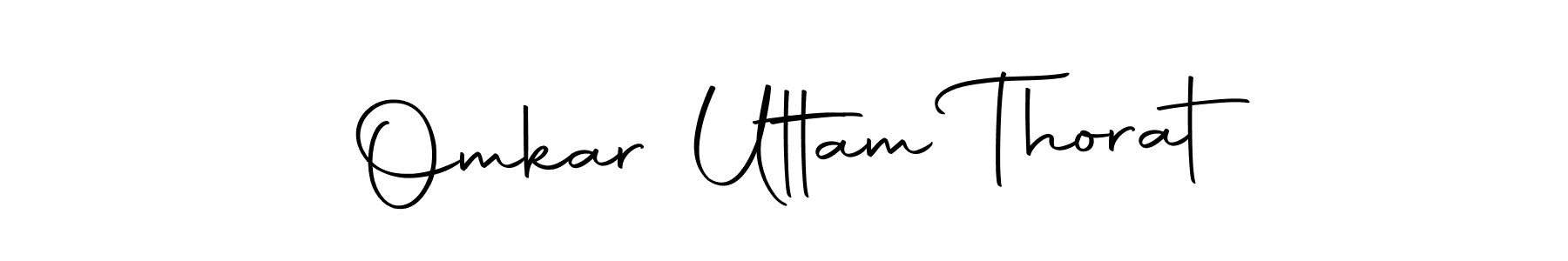 Design your own signature with our free online signature maker. With this signature software, you can create a handwritten (Autography-DOLnW) signature for name Omkar Uttam Thorat. Omkar Uttam Thorat signature style 10 images and pictures png