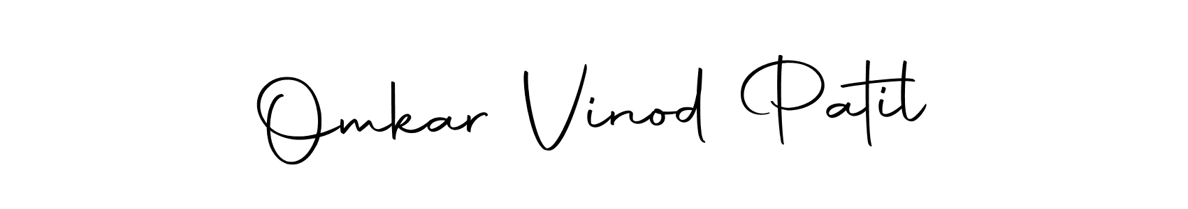 Make a short Omkar Vinod Patil signature style. Manage your documents anywhere anytime using Autography-DOLnW. Create and add eSignatures, submit forms, share and send files easily. Omkar Vinod Patil signature style 10 images and pictures png
