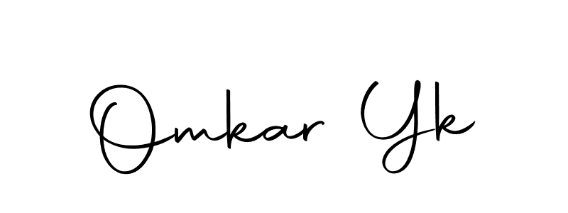 Use a signature maker to create a handwritten signature online. With this signature software, you can design (Autography-DOLnW) your own signature for name Omkar Yk. Omkar Yk signature style 10 images and pictures png