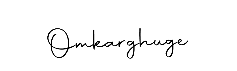 Use a signature maker to create a handwritten signature online. With this signature software, you can design (Autography-DOLnW) your own signature for name Omkarghuge. Omkarghuge signature style 10 images and pictures png