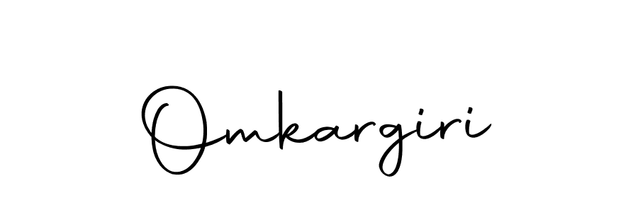 How to make Omkargiri signature? Autography-DOLnW is a professional autograph style. Create handwritten signature for Omkargiri name. Omkargiri signature style 10 images and pictures png