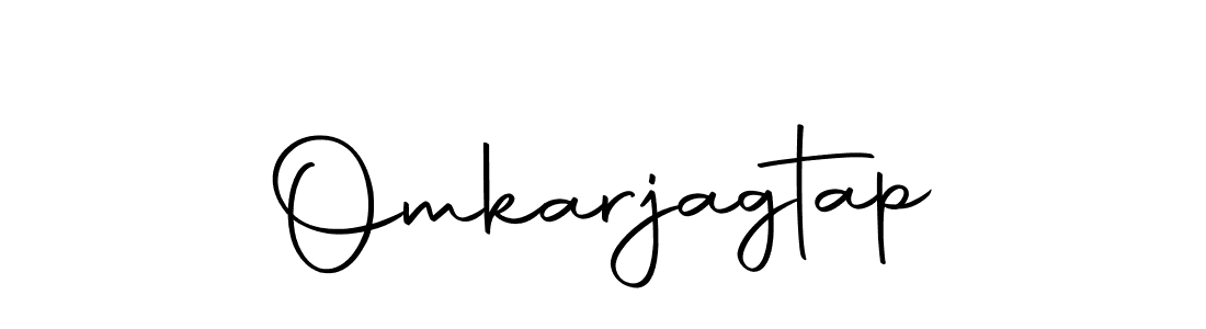 Use a signature maker to create a handwritten signature online. With this signature software, you can design (Autography-DOLnW) your own signature for name Omkarjagtap. Omkarjagtap signature style 10 images and pictures png