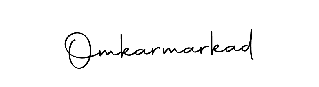 Omkarmarkad stylish signature style. Best Handwritten Sign (Autography-DOLnW) for my name. Handwritten Signature Collection Ideas for my name Omkarmarkad. Omkarmarkad signature style 10 images and pictures png