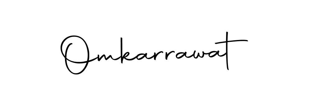 Make a beautiful signature design for name Omkarrawat. Use this online signature maker to create a handwritten signature for free. Omkarrawat signature style 10 images and pictures png