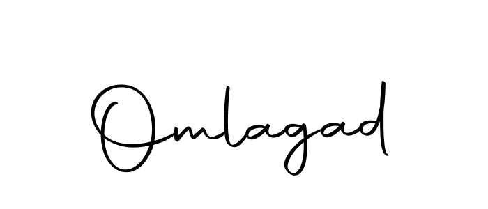 Design your own signature with our free online signature maker. With this signature software, you can create a handwritten (Autography-DOLnW) signature for name Omlagad. Omlagad signature style 10 images and pictures png