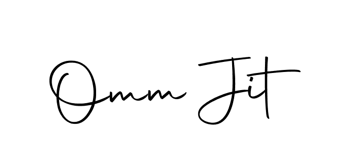 Autography-DOLnW is a professional signature style that is perfect for those who want to add a touch of class to their signature. It is also a great choice for those who want to make their signature more unique. Get Omm Jit name to fancy signature for free. Omm Jit signature style 10 images and pictures png