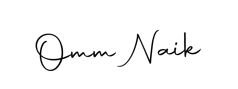 Use a signature maker to create a handwritten signature online. With this signature software, you can design (Autography-DOLnW) your own signature for name Omm Naik. Omm Naik signature style 10 images and pictures png