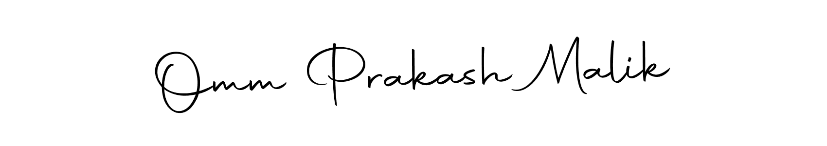 Make a beautiful signature design for name Omm Prakash Malik. Use this online signature maker to create a handwritten signature for free. Omm Prakash Malik signature style 10 images and pictures png