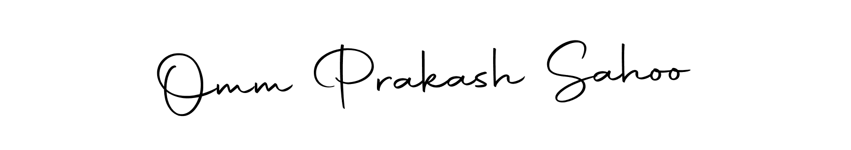 Make a beautiful signature design for name Omm Prakash Sahoo. With this signature (Autography-DOLnW) style, you can create a handwritten signature for free. Omm Prakash Sahoo signature style 10 images and pictures png