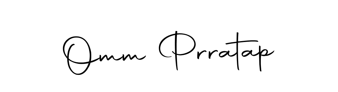 The best way (Autography-DOLnW) to make a short signature is to pick only two or three words in your name. The name Omm Prratap include a total of six letters. For converting this name. Omm Prratap signature style 10 images and pictures png