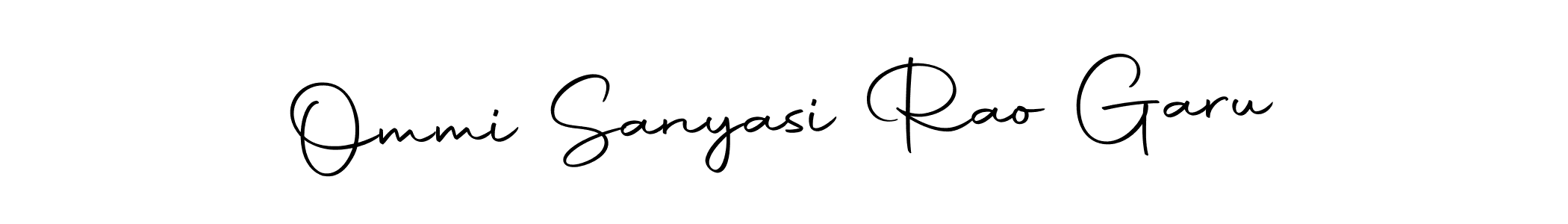 It looks lik you need a new signature style for name Ommi Sanyasi Rao Garu. Design unique handwritten (Autography-DOLnW) signature with our free signature maker in just a few clicks. Ommi Sanyasi Rao Garu signature style 10 images and pictures png