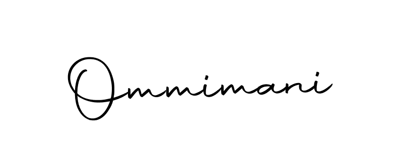 Ommimani stylish signature style. Best Handwritten Sign (Autography-DOLnW) for my name. Handwritten Signature Collection Ideas for my name Ommimani. Ommimani signature style 10 images and pictures png