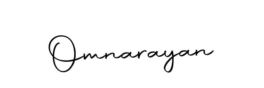 Use a signature maker to create a handwritten signature online. With this signature software, you can design (Autography-DOLnW) your own signature for name Omnarayan. Omnarayan signature style 10 images and pictures png