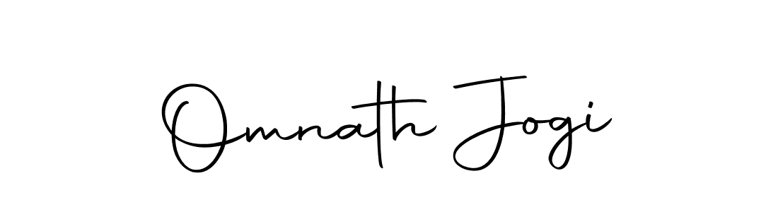 Design your own signature with our free online signature maker. With this signature software, you can create a handwritten (Autography-DOLnW) signature for name Omnath Jogi. Omnath Jogi signature style 10 images and pictures png