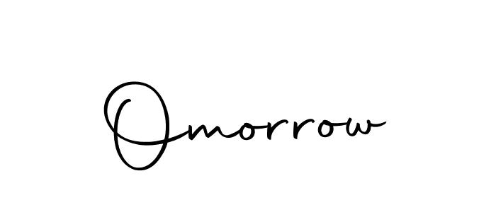 Best and Professional Signature Style for Omorrow. Autography-DOLnW Best Signature Style Collection. Omorrow signature style 10 images and pictures png