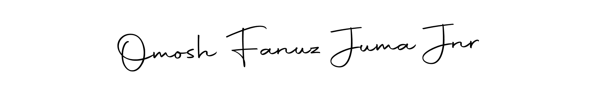 This is the best signature style for the Omosh Fanuz Juma Jnr name. Also you like these signature font (Autography-DOLnW). Mix name signature. Omosh Fanuz Juma Jnr signature style 10 images and pictures png