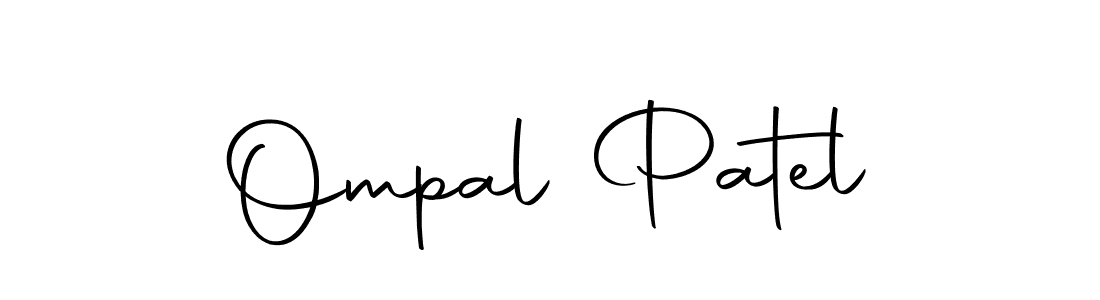 Use a signature maker to create a handwritten signature online. With this signature software, you can design (Autography-DOLnW) your own signature for name Ompal Patel. Ompal Patel signature style 10 images and pictures png