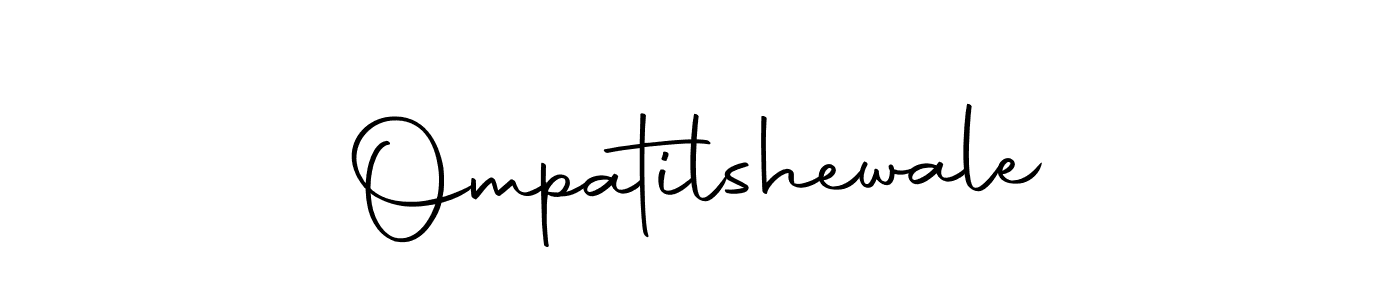 This is the best signature style for the Ompatilshewale name. Also you like these signature font (Autography-DOLnW). Mix name signature. Ompatilshewale signature style 10 images and pictures png