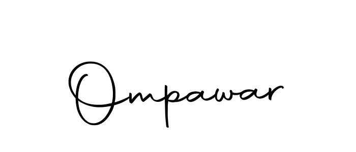 How to make Ompawar name signature. Use Autography-DOLnW style for creating short signs online. This is the latest handwritten sign. Ompawar signature style 10 images and pictures png