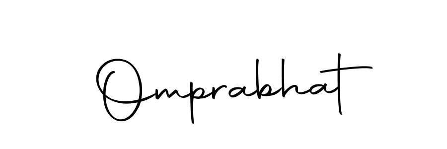 if you are searching for the best signature style for your name Omprabhat. so please give up your signature search. here we have designed multiple signature styles  using Autography-DOLnW. Omprabhat signature style 10 images and pictures png