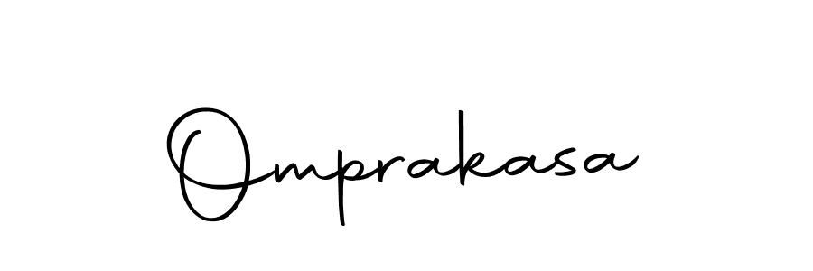 You should practise on your own different ways (Autography-DOLnW) to write your name (Omprakasa) in signature. don't let someone else do it for you. Omprakasa signature style 10 images and pictures png