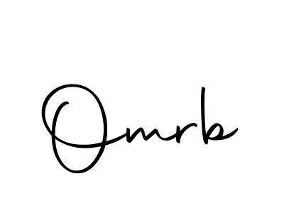 Also we have Omrb name is the best signature style. Create professional handwritten signature collection using Autography-DOLnW autograph style. Omrb signature style 10 images and pictures png