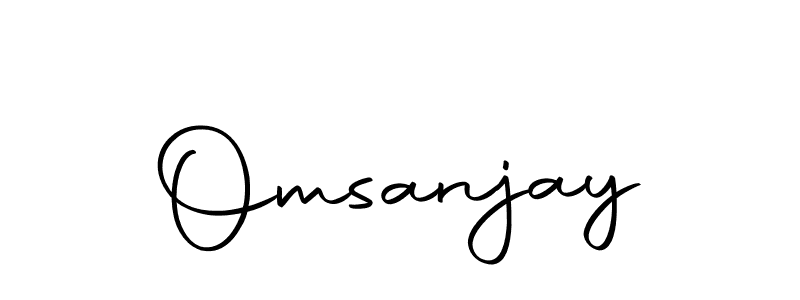 if you are searching for the best signature style for your name Omsanjay. so please give up your signature search. here we have designed multiple signature styles  using Autography-DOLnW. Omsanjay signature style 10 images and pictures png