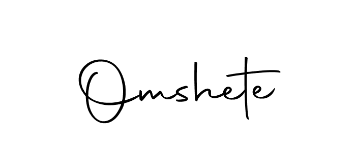 You should practise on your own different ways (Autography-DOLnW) to write your name (Omshete) in signature. don't let someone else do it for you. Omshete signature style 10 images and pictures png