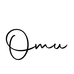 How to make Omu name signature. Use Autography-DOLnW style for creating short signs online. This is the latest handwritten sign. Omu signature style 10 images and pictures png
