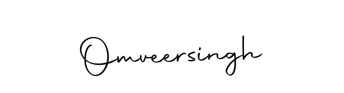 Also we have Omveersingh name is the best signature style. Create professional handwritten signature collection using Autography-DOLnW autograph style. Omveersingh signature style 10 images and pictures png