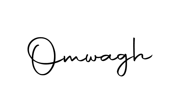 Omwagh stylish signature style. Best Handwritten Sign (Autography-DOLnW) for my name. Handwritten Signature Collection Ideas for my name Omwagh. Omwagh signature style 10 images and pictures png